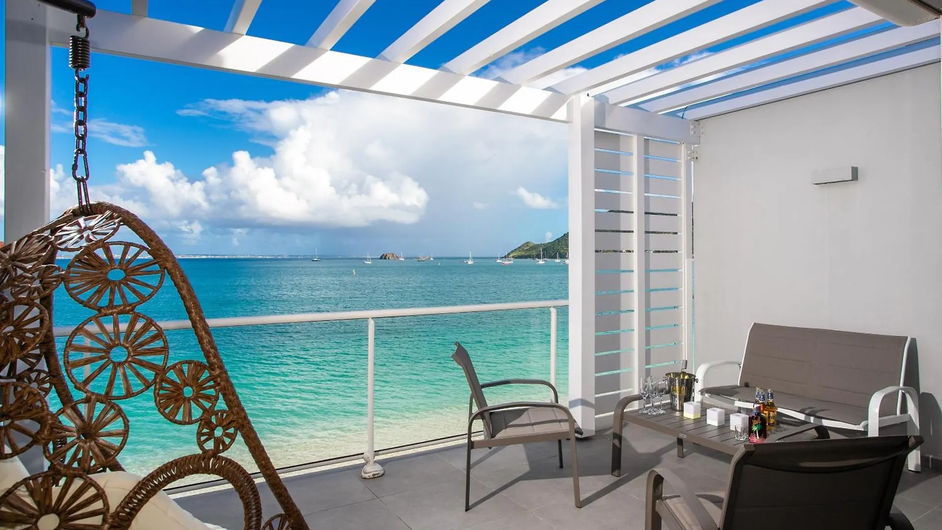 Sur La Plage De Grand Case - Entierement Renove - 2Ch Duplex - 6P Appartamento
